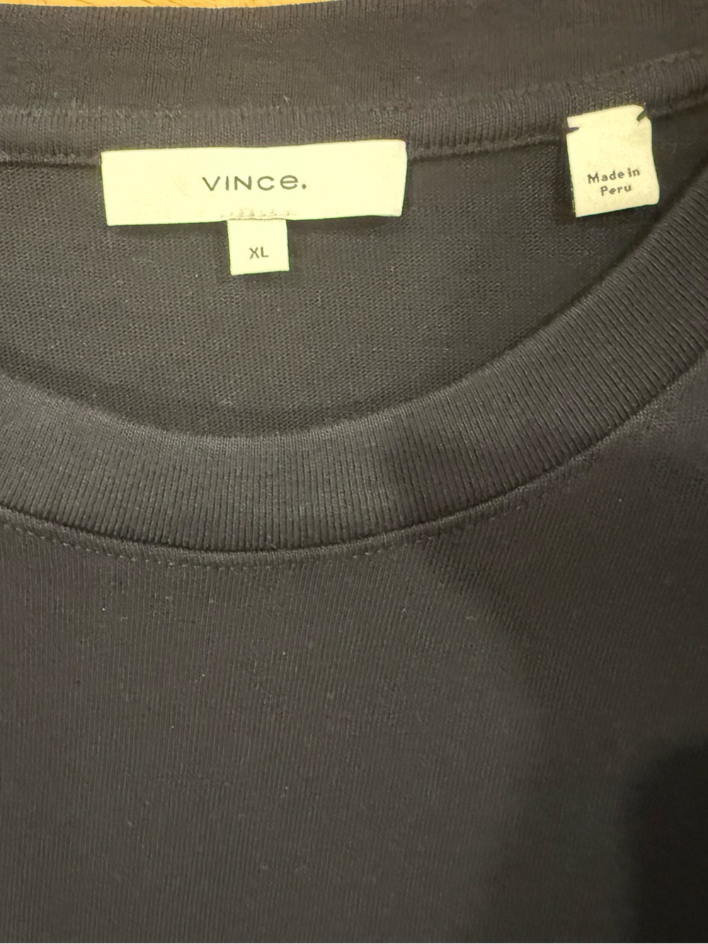 Vince Black Short Sleeve Belted Tunic Top Dressy Minimalist - Picture 10 of 10